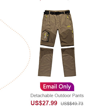 Detachable Outdoor Pants