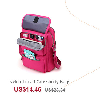 Nylon Travel Crossbody Bags