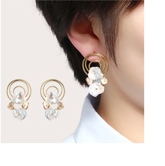 Irregular Shell Earrings