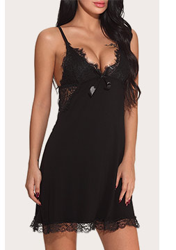Lace Full Slips Nightgown