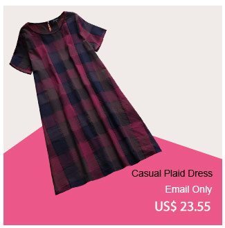 Casual Plaid Dresss