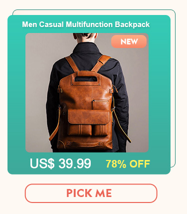 Men Handbag Casual Multifunction Backpack