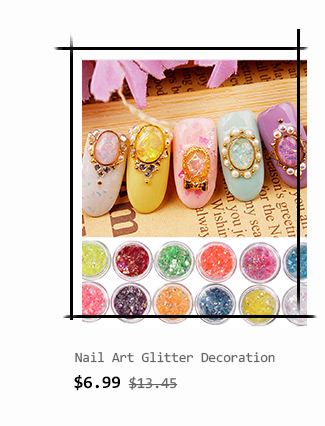 Nail Art Glitter Decoration