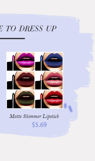 Matte Shimmer Lipstick 