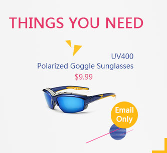 UV400 Polarized Goggle Sunglasses
