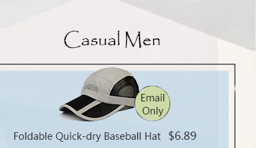 Foldable Quick-dry Baseball Hat