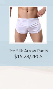 Ice Silk Arrow Pants