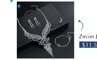 Zircon Jewelry Set