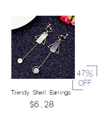 Trendy Shell Earrings