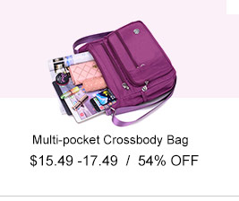 Multi-pocket Crossbody Bag
