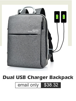 Dual USB Charger Backpack