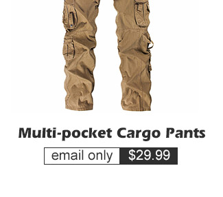 Multi-pocket Cargo Pants