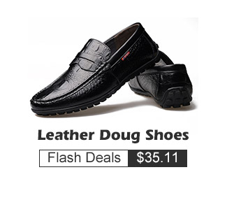 Leather Doug Shoes