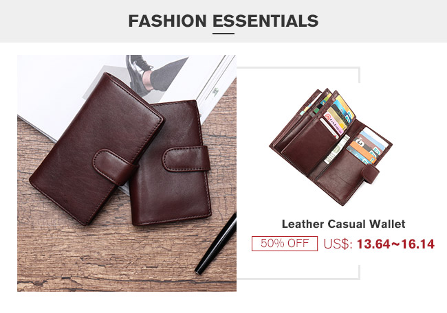 Leather Casual Wallet