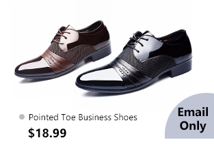 Pointed Toe Business Shoes