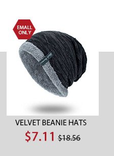 Knitted Plus Velvet Beanie Hats