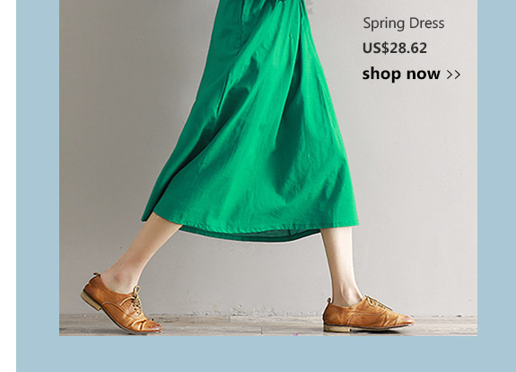 Women Embroidered Long Sleeve High Waist Vintage Spring Dresses
