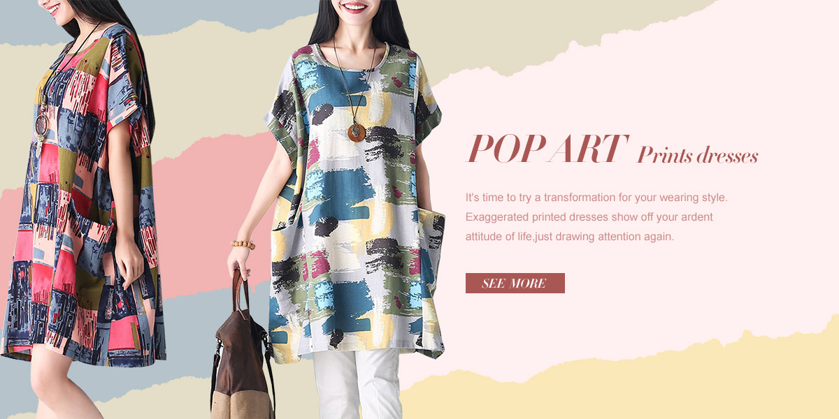 Pop Art Prints Dresses