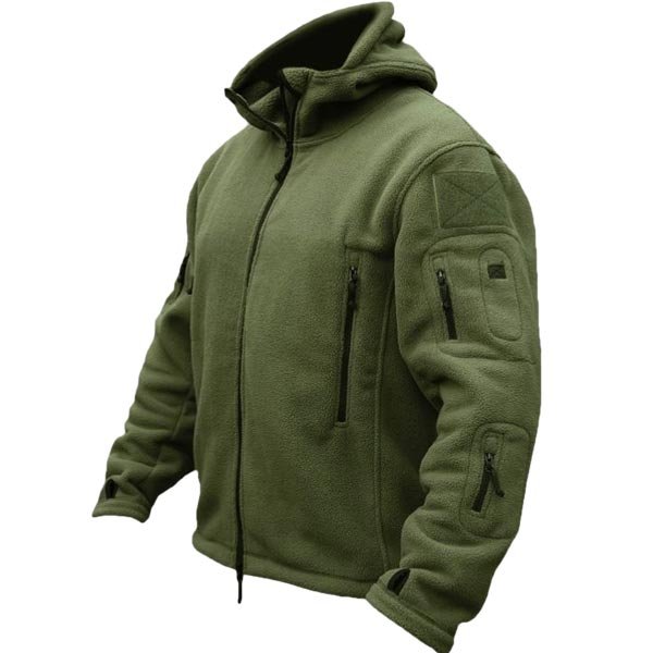 Men Tactical Militar multi-bolsos velo casaco exterior com capuz para o inverno