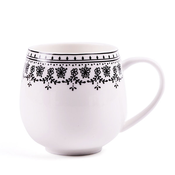 Tazza creativa di stile minimalista Tazze creative tè di latte di ceramica Tazze di caffè Love Drink