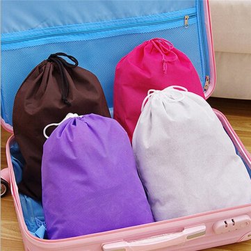 Travel Storage Bag Debris Clothes Shoes Portable Moistureproof Non-woven Pouch
