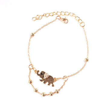 Cute Elephant Beaded Anklets