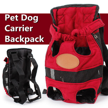 Pet Dog Cat Puppy Mesh Sling Carrier Backpack