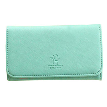 Hot-sale Women Candy Color Wallet Card Holder - NewChic