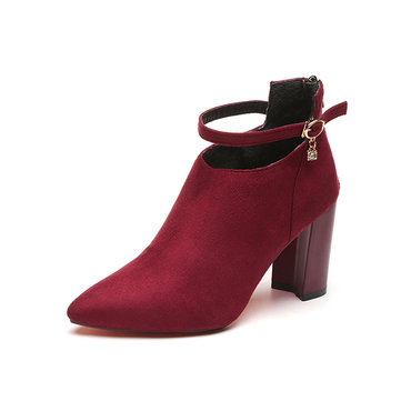 Elegant Suede Boots For Women