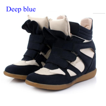 Color Matching High Top Sneakers