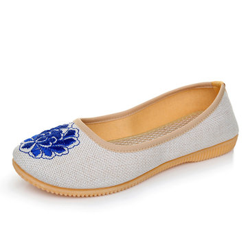 Hot-sale Leather Breathable Soft Sole Slip On Flat Loafers - NewChic